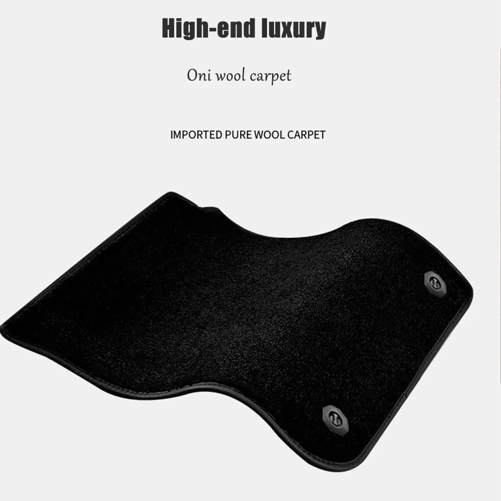 Custom Car Floor Mats for Lamborghini Gallardo LP 570-4 Blancpain LP570-4 2011 Anti-Slip Car Mats Full Coverage Protection Floor Liners All-Weather Waterproof Carpets Pads,White