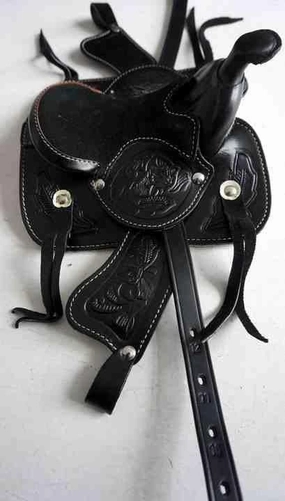 D&L SADDLERY Western Barrel Racing Horse Saddles Trail Equestrian Horse Saddle Classic Quality Premium Leather Comfort for Horse Riding Size:10-18 inches Seat Available, JH18