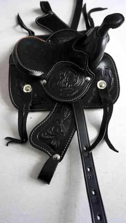 D&L SADDLERY Western Barrel Racing Horse Saddles Trail Equestrian Horse Saddle Classic Quality Premium Leather Comfort for Horse Riding Size:10-18 inches Seat Available, JH18