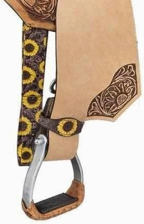D&L SADDLERY Western Barrel Racing Wooden Tree Horse Saddles Handmade Leather Comfort for Horses Trail Equestrian Tooled Carved Horse Saddle Riding Size: 10-18 inches Seat, EQ09