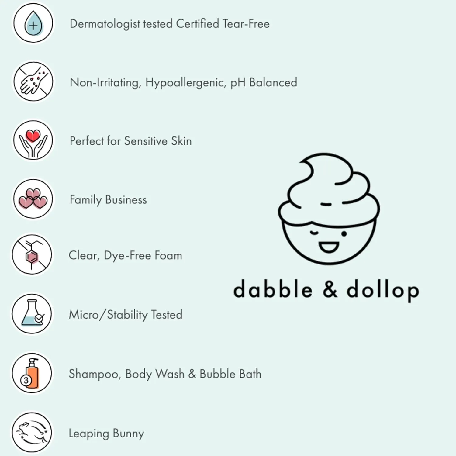 Dabble & Dollop Mini Bath Bombs, 100% Natural Droplets for Kids, Soothing Scents - Resealable Pouches, USA Made, Fizzy, Moisturizing & Fun, Vegan, Gluten-Free, Cruelty-Free (Set of 24)