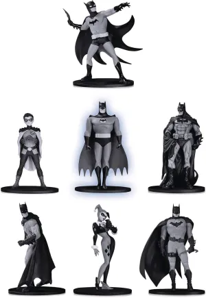 DC Collectibles Batman Black & White Mini Figure 7-Pack Box Set Two