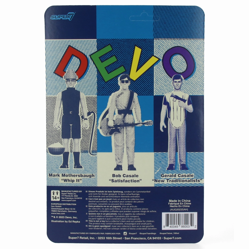 Devo - Gerald Casale (New Traditionalists) - ReAction Figures Wave 03