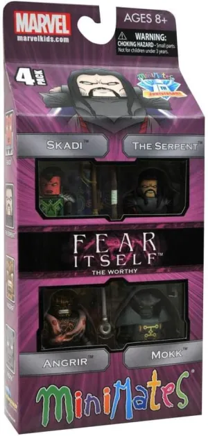 Diamond Select Toys Marvel Minimates: Fear Itself: The Worthy Mini-Figures Box Set
