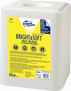 Diamond Crystal BRIGHT & SOFT® WATER SOFTENER SALT BLOCK