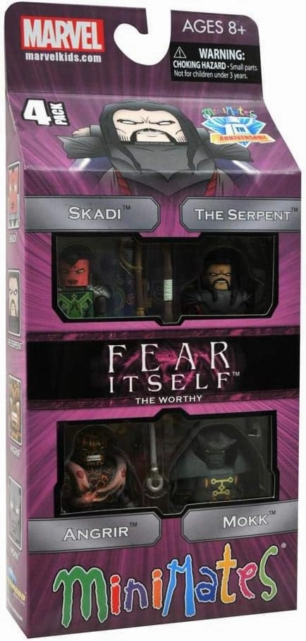Diamond Select Toys Marvel Minimates: Fear Itself: The Worthy Mini-Figures Box Set