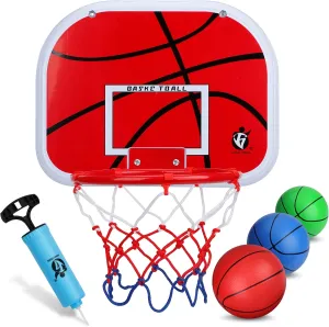 Dilabnba 6PCS Mini Basketball Pack   Mini Basketball Hoop Set