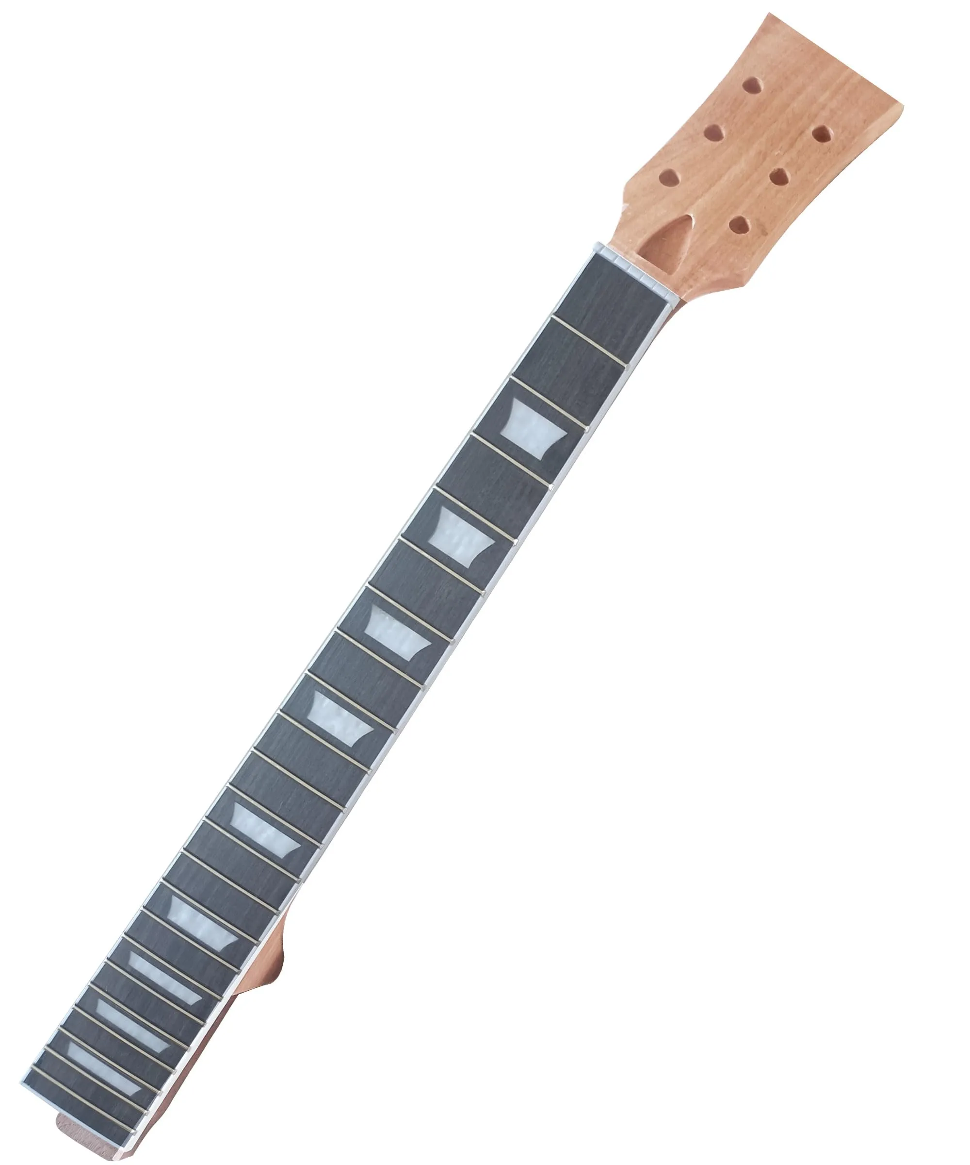 DIY Single Cut Electric Guitar Kits with Mahogany Body and Neck - Rosewood Fingerboard and All Components Included