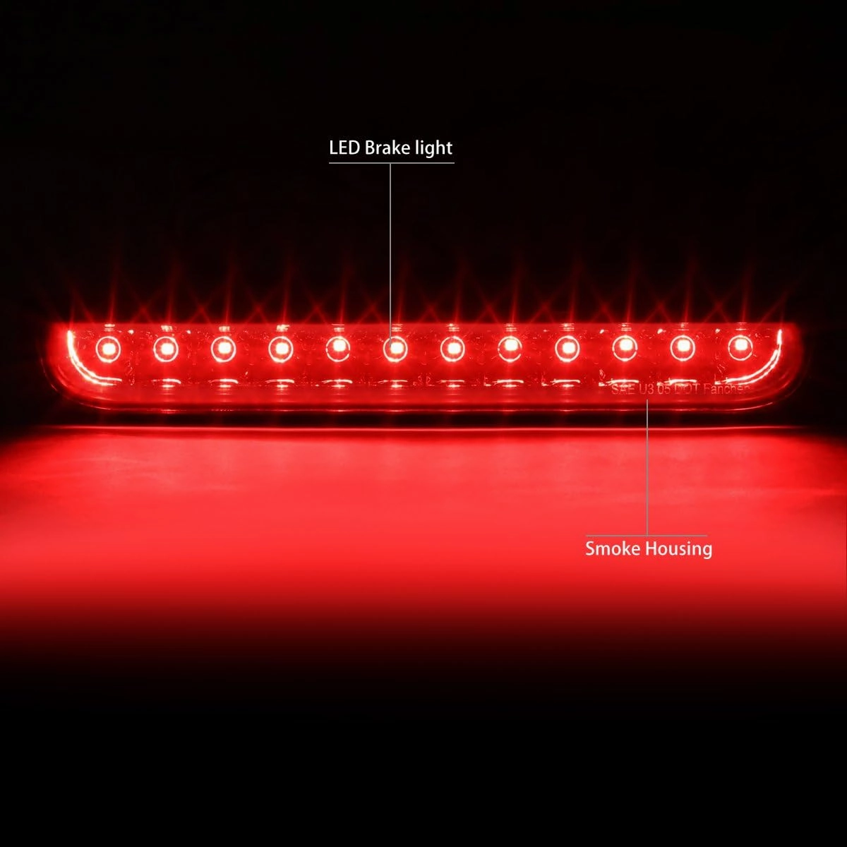 DNA MOTORING 3BL-FJC06-LED-SM, LED Third Brake Light