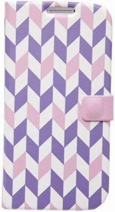 docomo Galaxy S4 SC-04E Case Summer Pattern Violet Diary Type HM2218S4