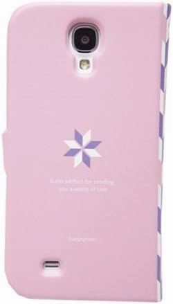 docomo Galaxy S4 SC-04E Case Summer Pattern Violet Diary Type HM2218S4