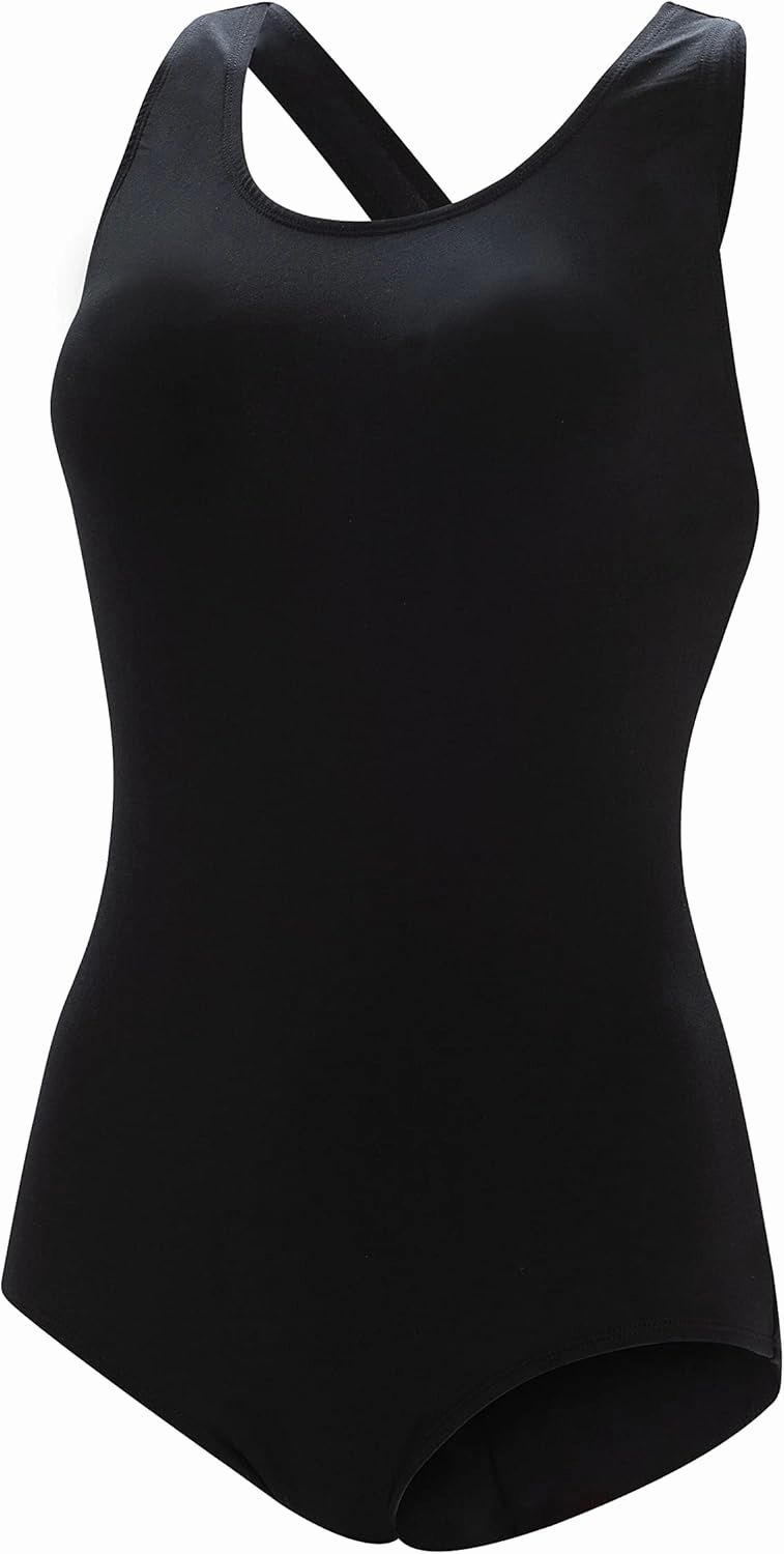 Dolfin Aquashape Women's One Piece Swimsuit Full Coverage Shaping Lap Suit�