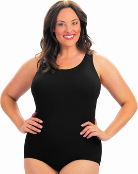 Dolfin Aquashape Women's One Piece Swimsuit Full Coverage Shaping Lap Suit�
