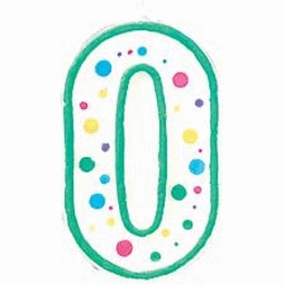 Dot Number Candle Number 0