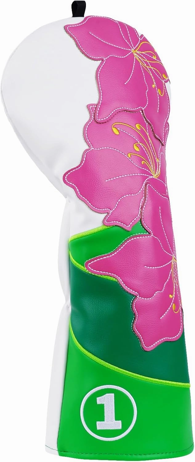 Driver Headcover Premium PU Leather Golf Head Cover for Woods and Driver, Golf Headcover for Callaway Taylormade Titleist Ping PXG
