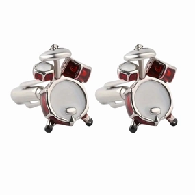 Drum Kit Cufflinks