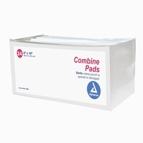 Dynarex 3503 8" x 10" ABD Combine Pad