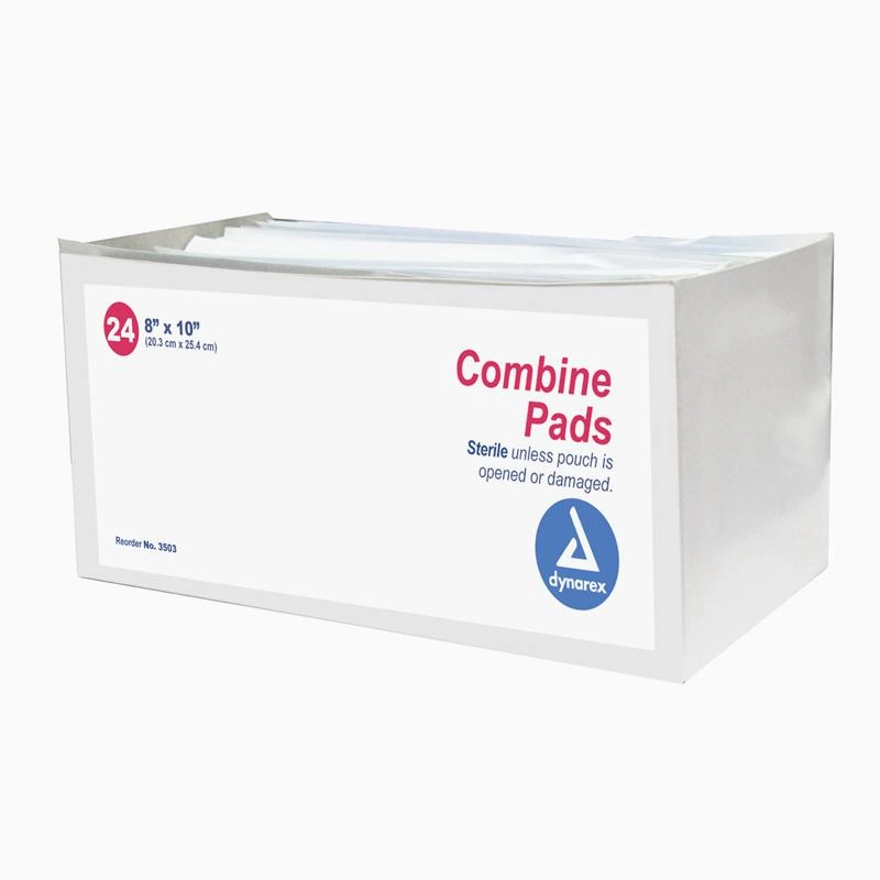 Dynarex 3503 8" x 10" ABD Combine Pad