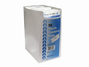 Dynarex Abdominal Pad 5 x 9 Sterile, 20 Count (Pack of 2)