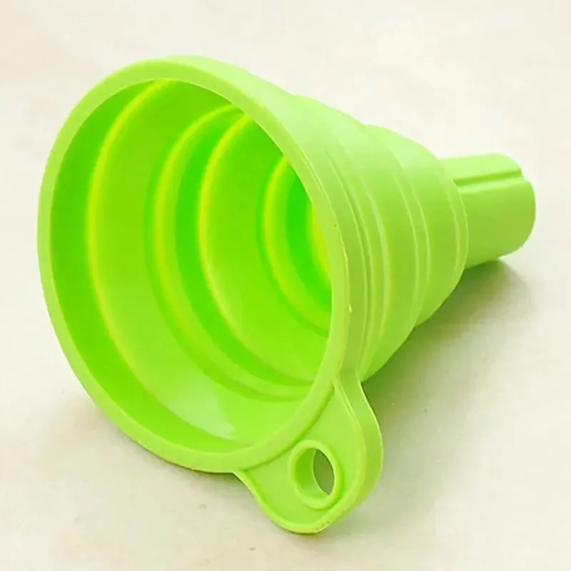 Easy Pour Collapsible Silicone Kitchen Funnel