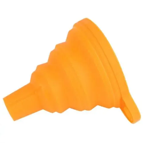 Easy Pour Collapsible Silicone Kitchen Funnel