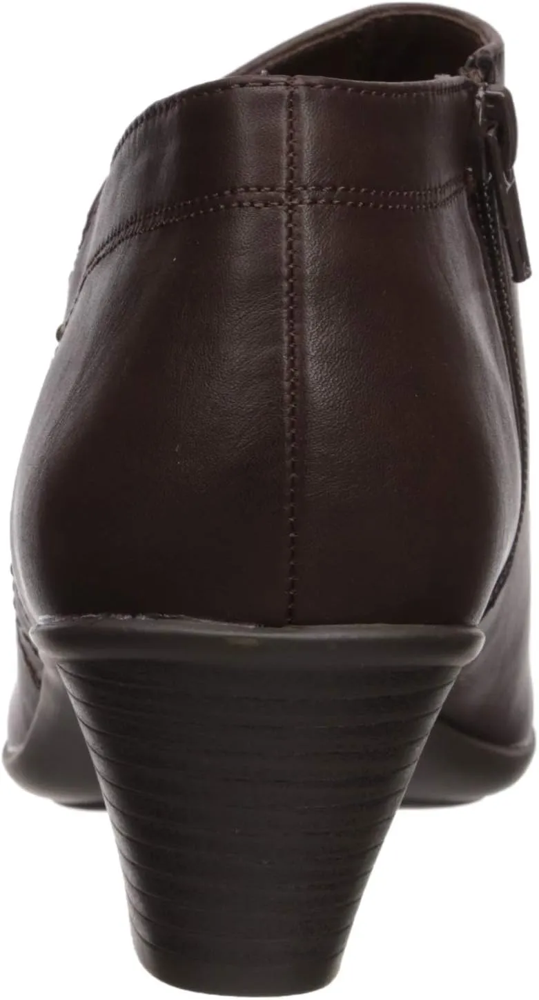 Easy Street Women's Voyage Open Toe Bootie with Mini Studs Ankle Boot