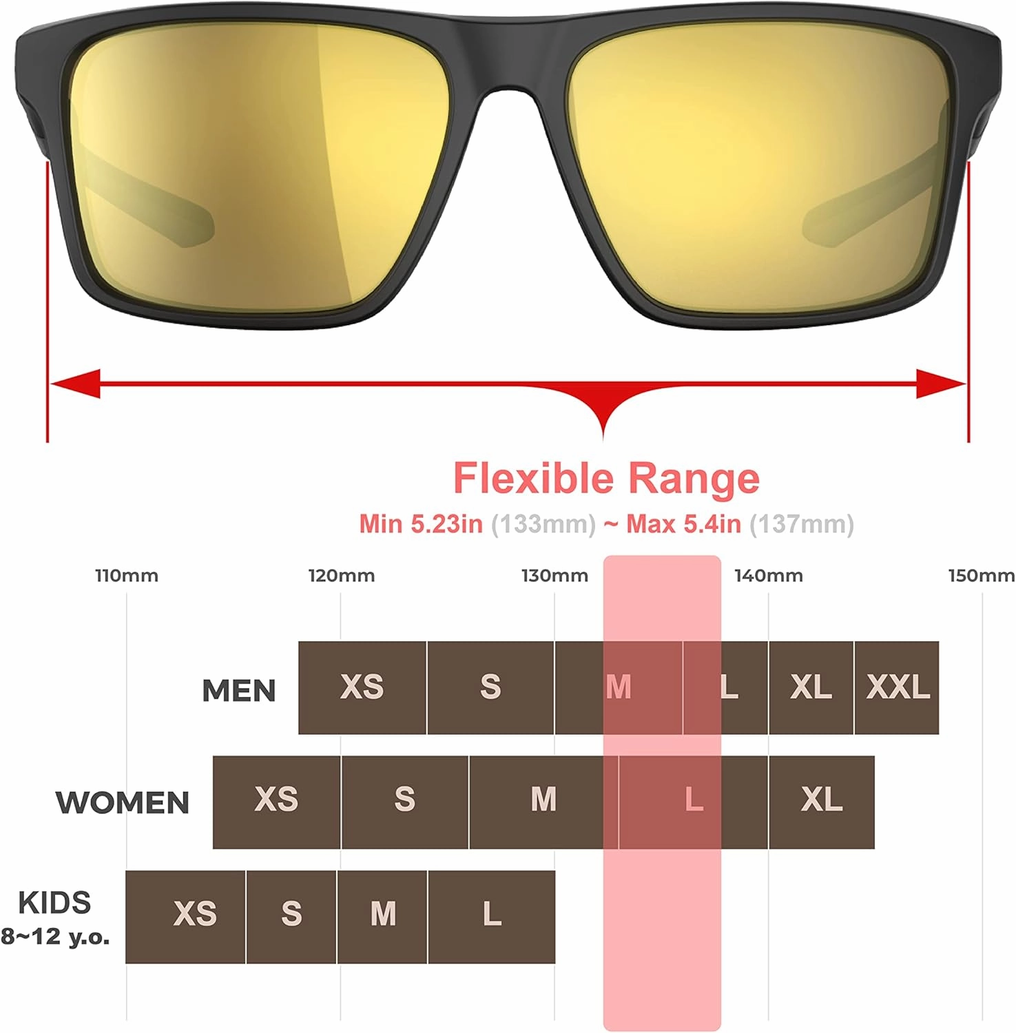 EAZYRUN ER00 HD Polarized Sunglasses for Women Men, Fishing Running Driving Hiking golf Outdoor Sports