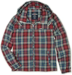 Ecko Unltd. Mens Cross Country Plaid Windbreaker Jacket