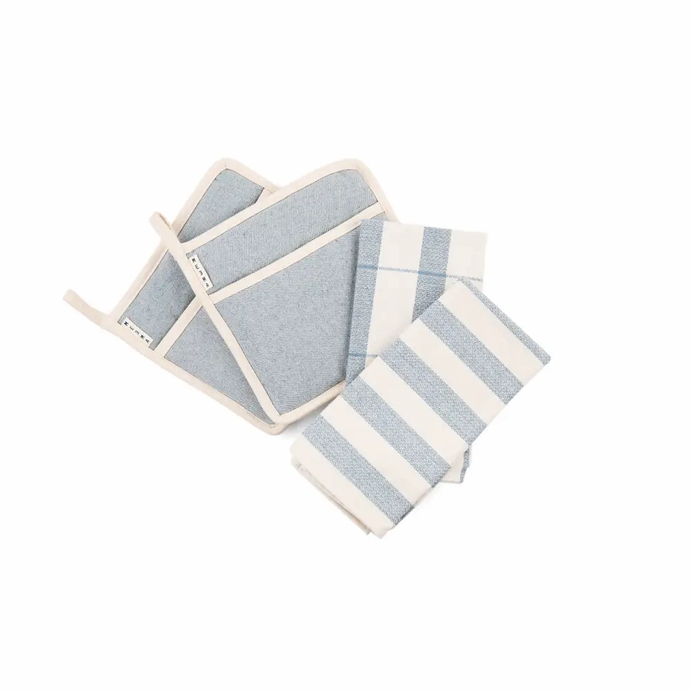 Eco-Friendly 4-Piece Kitchen Set for Cleaning and Cooking