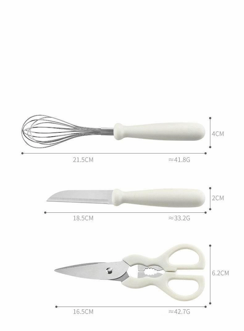 Elegant Kitchen Tool Set - Durable Essential Cooking Utensils