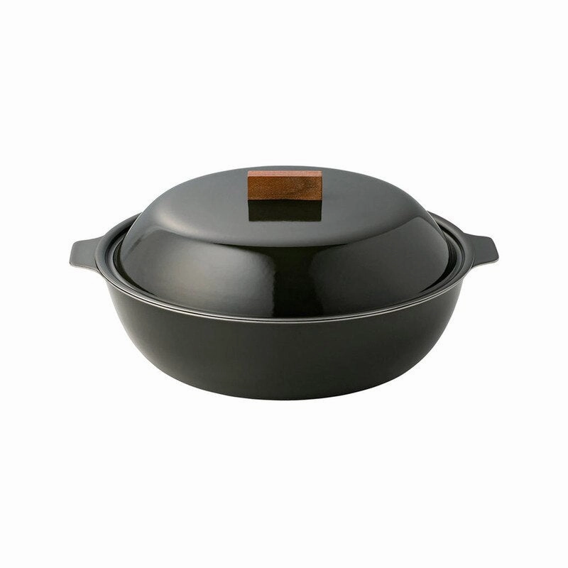 Enamel Pot Charcoal