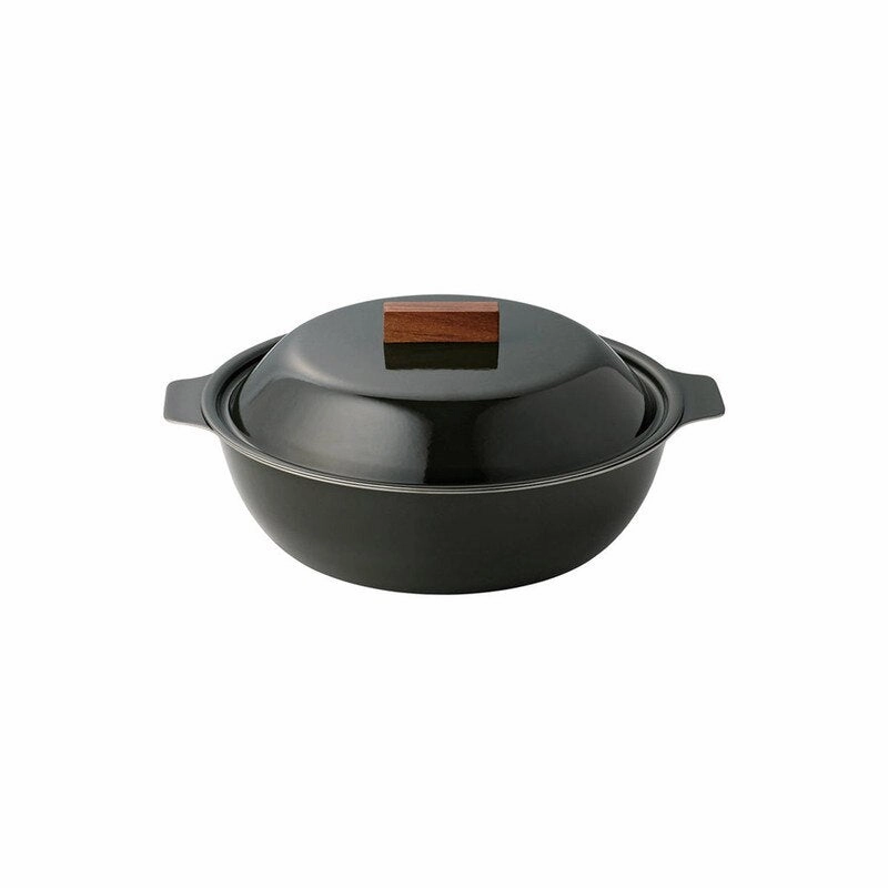 Enamel Pot Charcoal