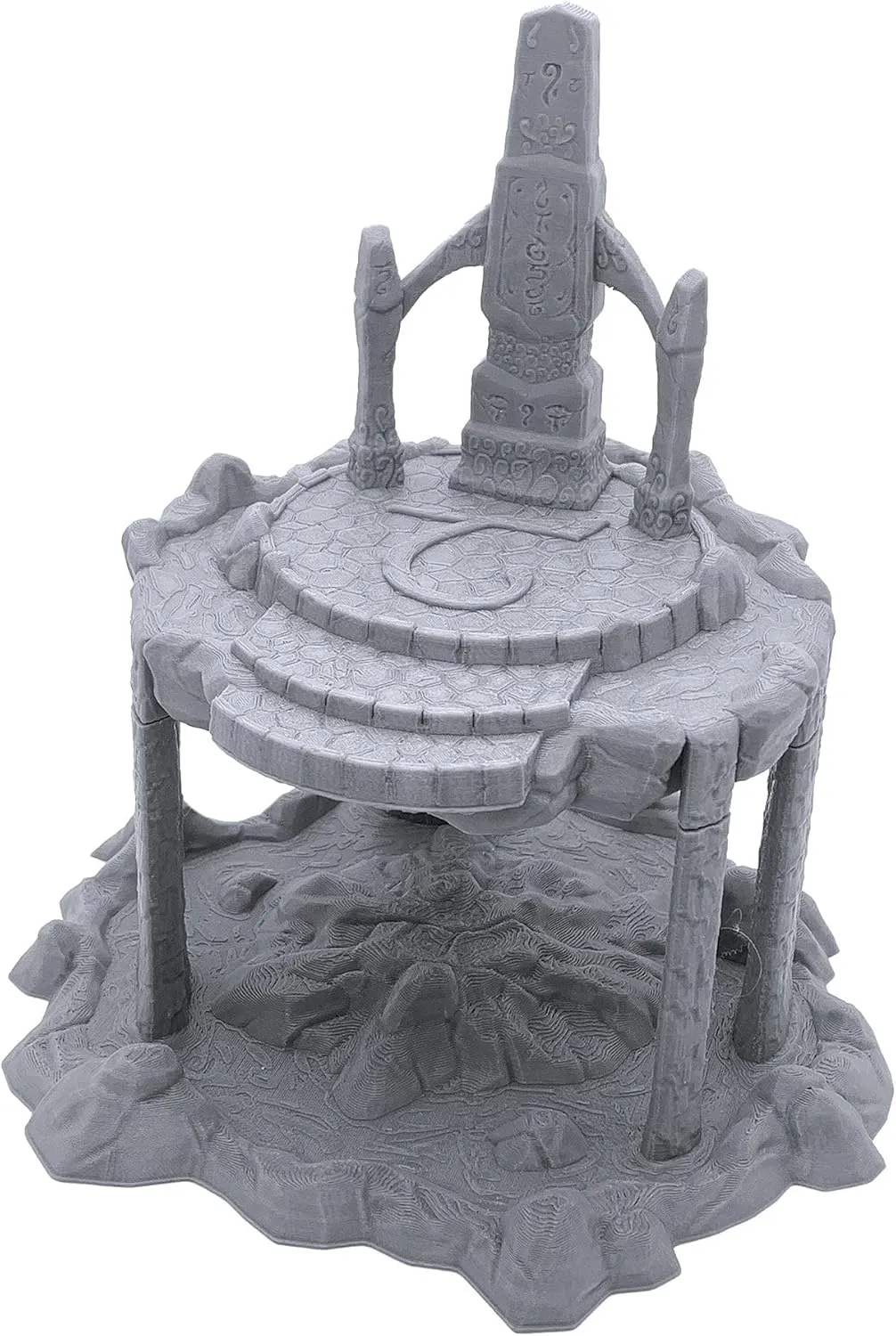 EnderToys Elven Floating Island by Makers Anvil, 3D Printed Tabletop RPG Scenery and Wargame Terrain for 28mm Miniatures