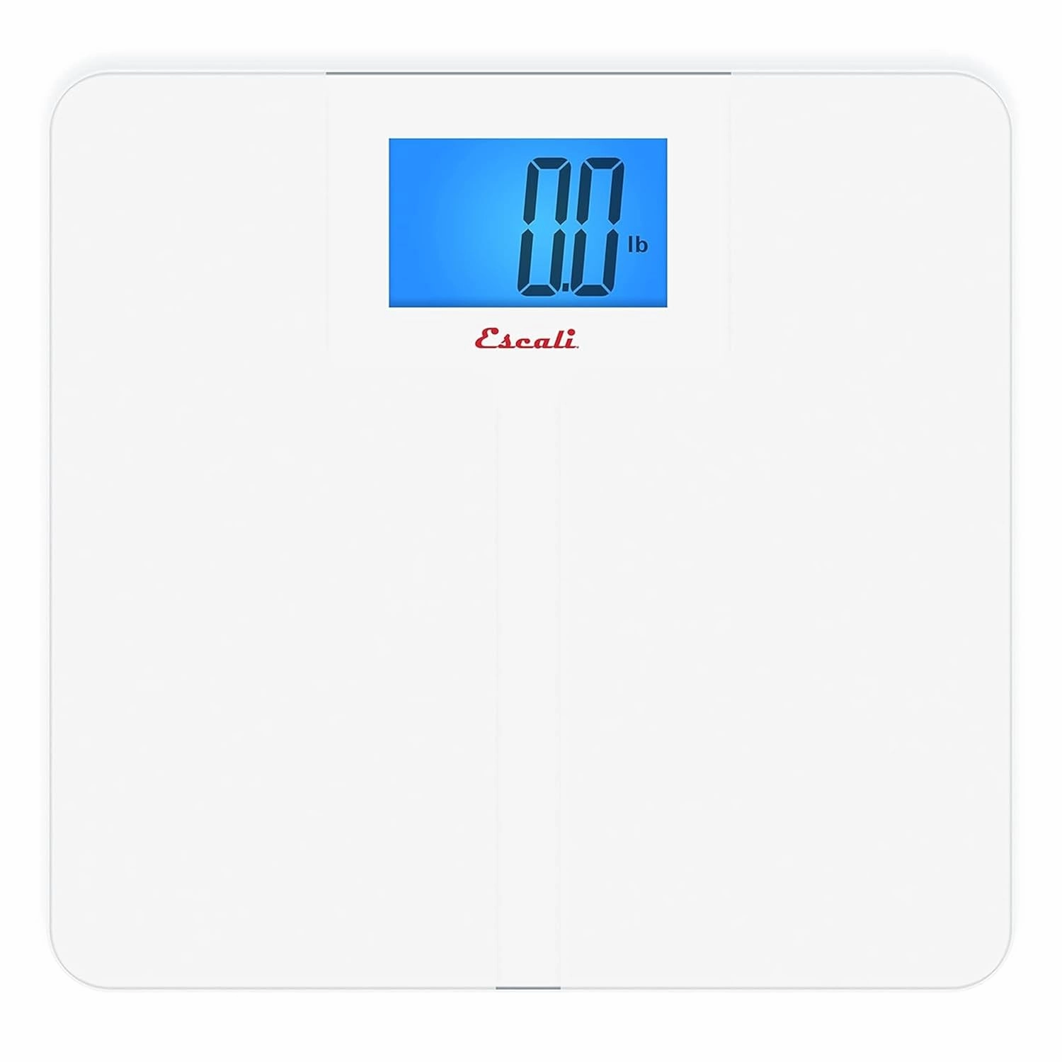 Escali High Capacity Anti-Slip Digital Bathroom Scale for Body Weight with Extra-High 562-lb Capacity, Batteries Included