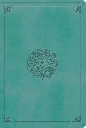 ESV Personal Reference Bible (TruTone, Turquoise, Emblem Design)
