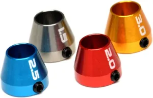 EXOTEK Racing - Collar Set, Metric 1.5mm, 2.0mm, 2.5mm and 3.0mm, for MIP Hex Wrenches