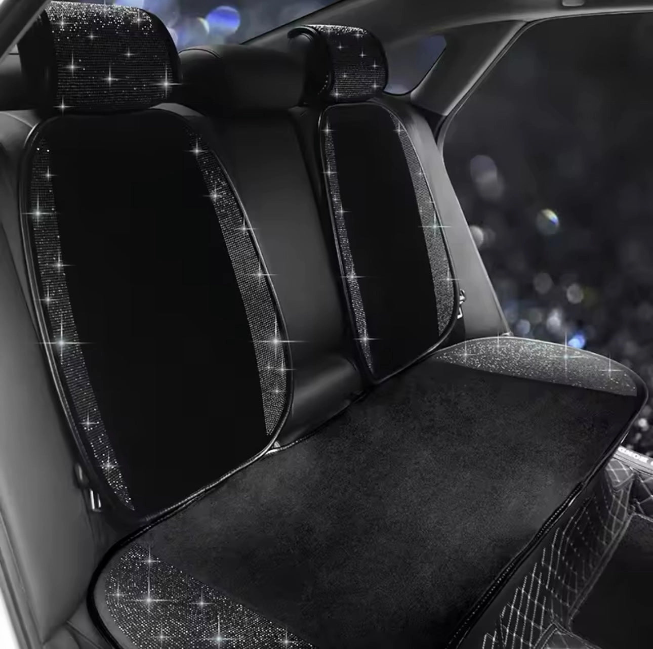 EXTRA SHINY CAR SEAT BLACK