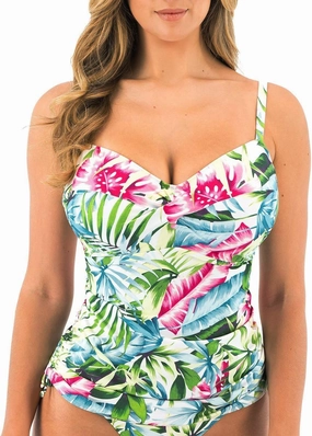 Fantasie Women's Langkawi Underwire Twist Front Tankini