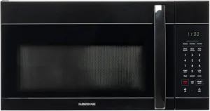 Farberware Over-the-Range Microwave Oven, 1.7 Cu. Ft. - 1000W - Auto Reheat, Multi-Stage Cooking, Melt/Soften Feature, Child Safety Lock, LED Display - Space Efficient & Powerful - Black