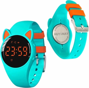 Fitness Tracker Pedometer Watch, No App No Phone Required, USB Charge 1 Hour for 20 Days Use, IP68 Waterproof Digital Watch with Alarm Clock Timer Distance Step Tracker for Kid Teen Boys Girls