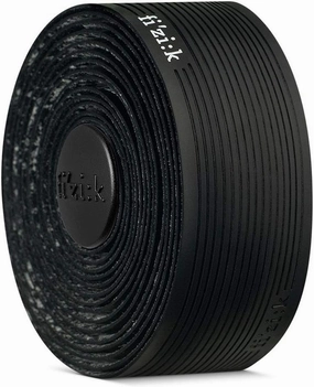Fizik Vento Microtex Tacky,Road Cycling Racing bar Tape, Black, 2mm