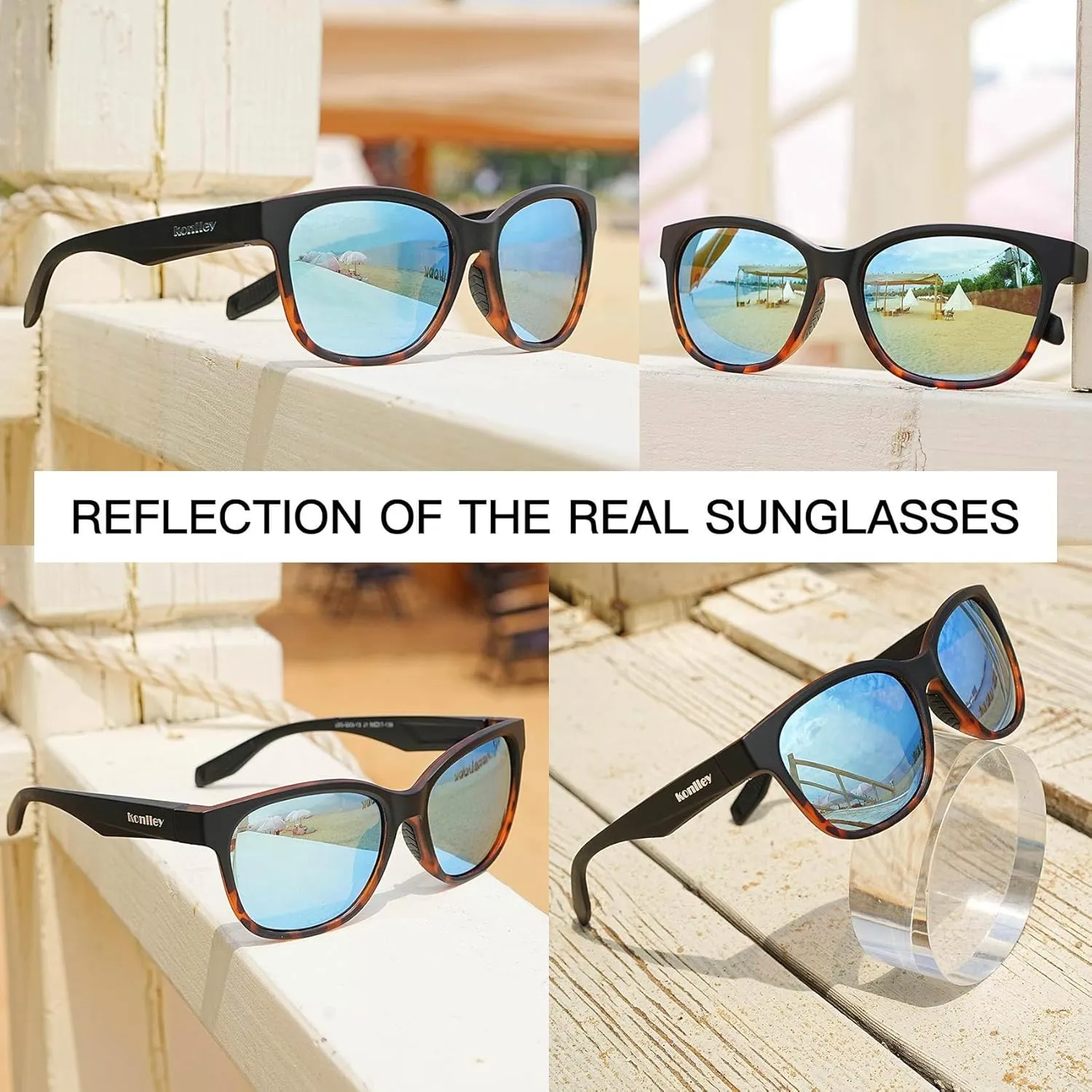 Floating Polarized Sunglasses, Water Sports Sunglasses for Men and Women