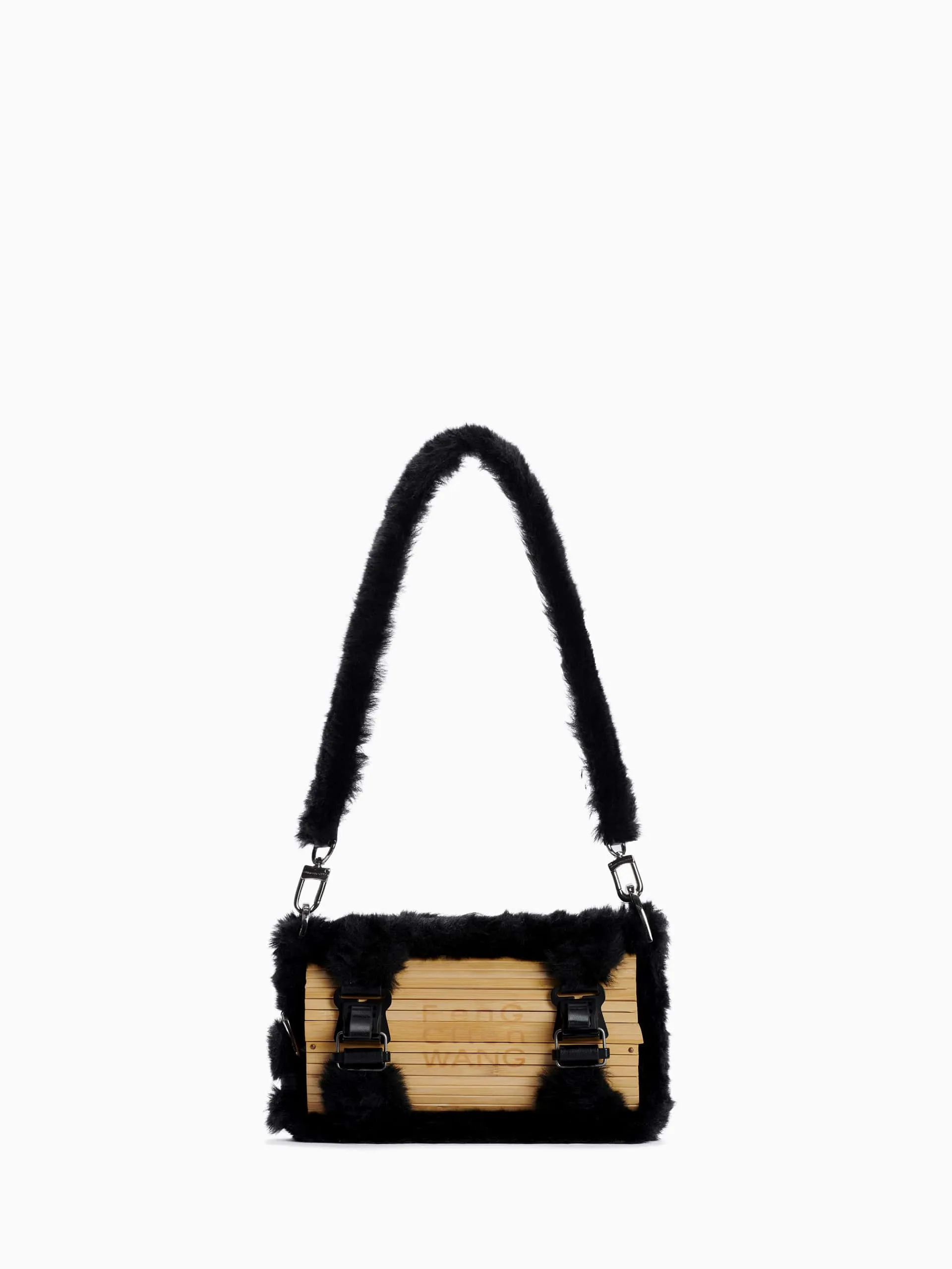 Fluffy Bamboo Bag Black