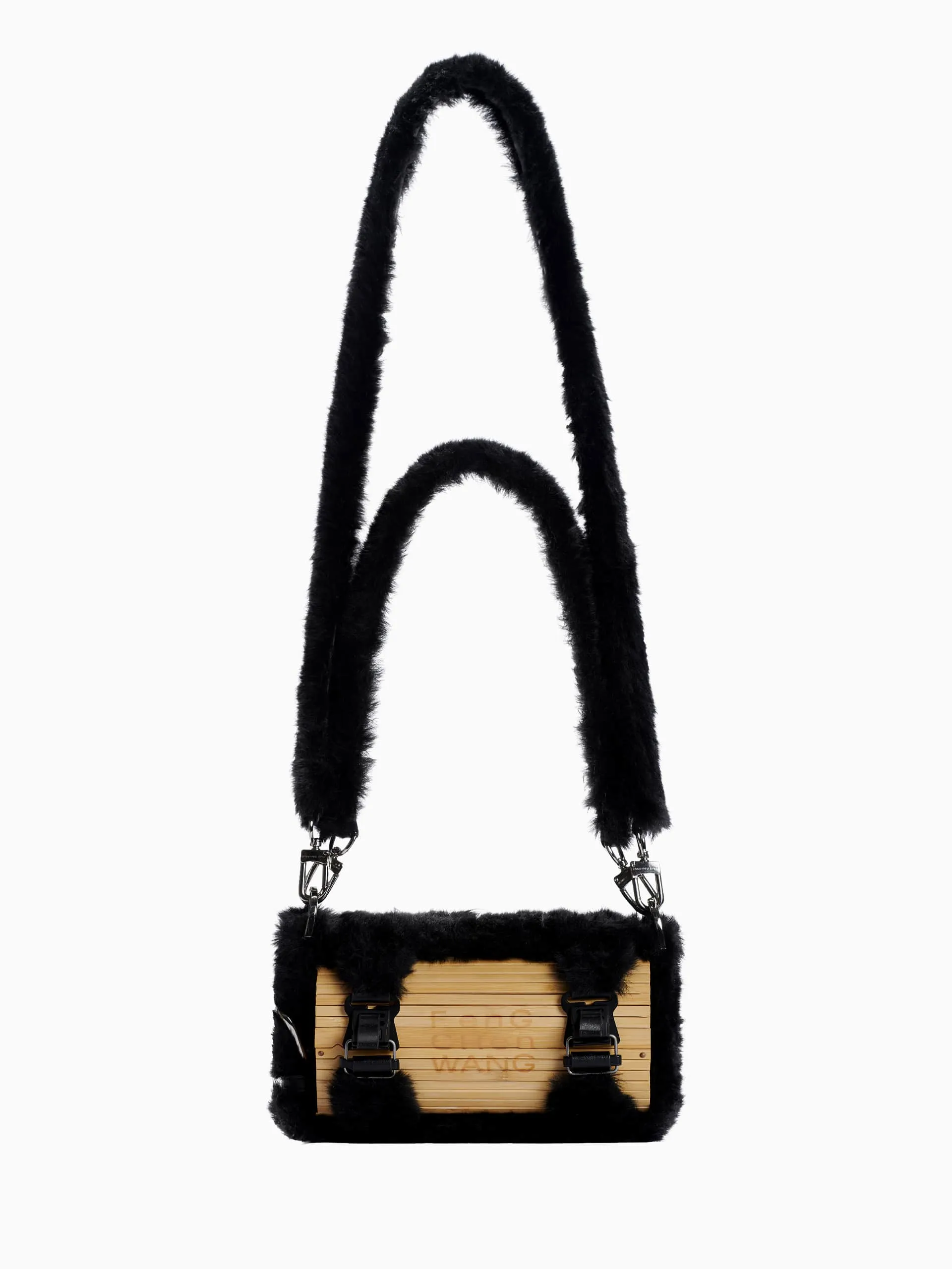 Fluffy Bamboo Bag Black