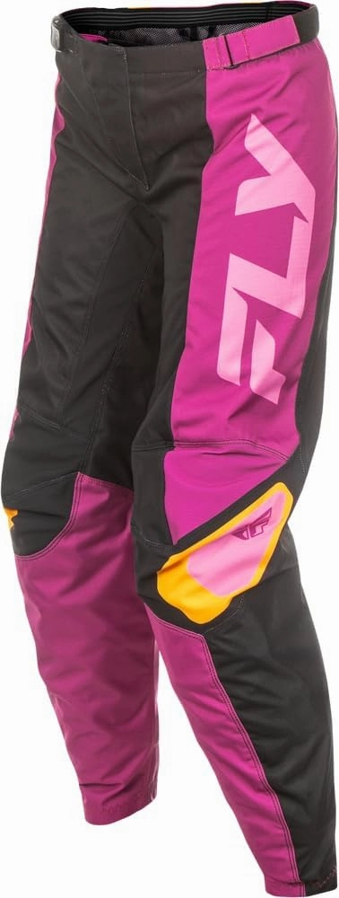 Fly Racing Women's F-16 Pants (Black/Mauve/Yellow, US 09/10)
