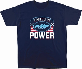 FMF United in Power T-Shirt (X-Large) (Navy)