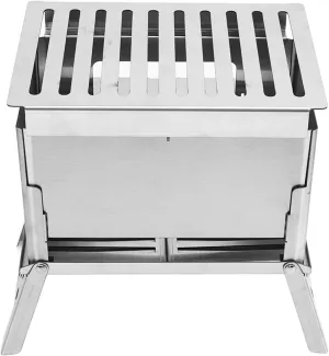 Folding Stove, Folding Camp Stove with Lightweight Stainless Steel Camp Stove for Outdoor Hiking