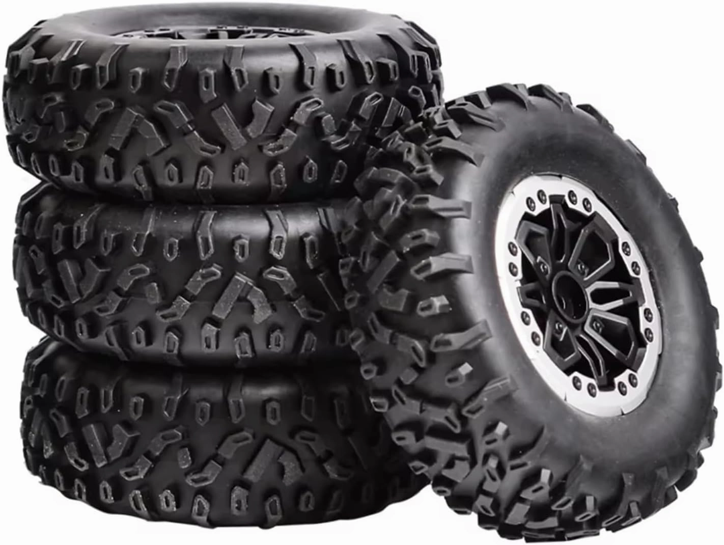 for D90 for MN98 99S for WPL for C14 24 34 for B14 24 for P06 for LD1297 1299 RC Car Upgrade Parts Accessories 4pcs 64mm Soft Tire Wheel Rc Car Tires