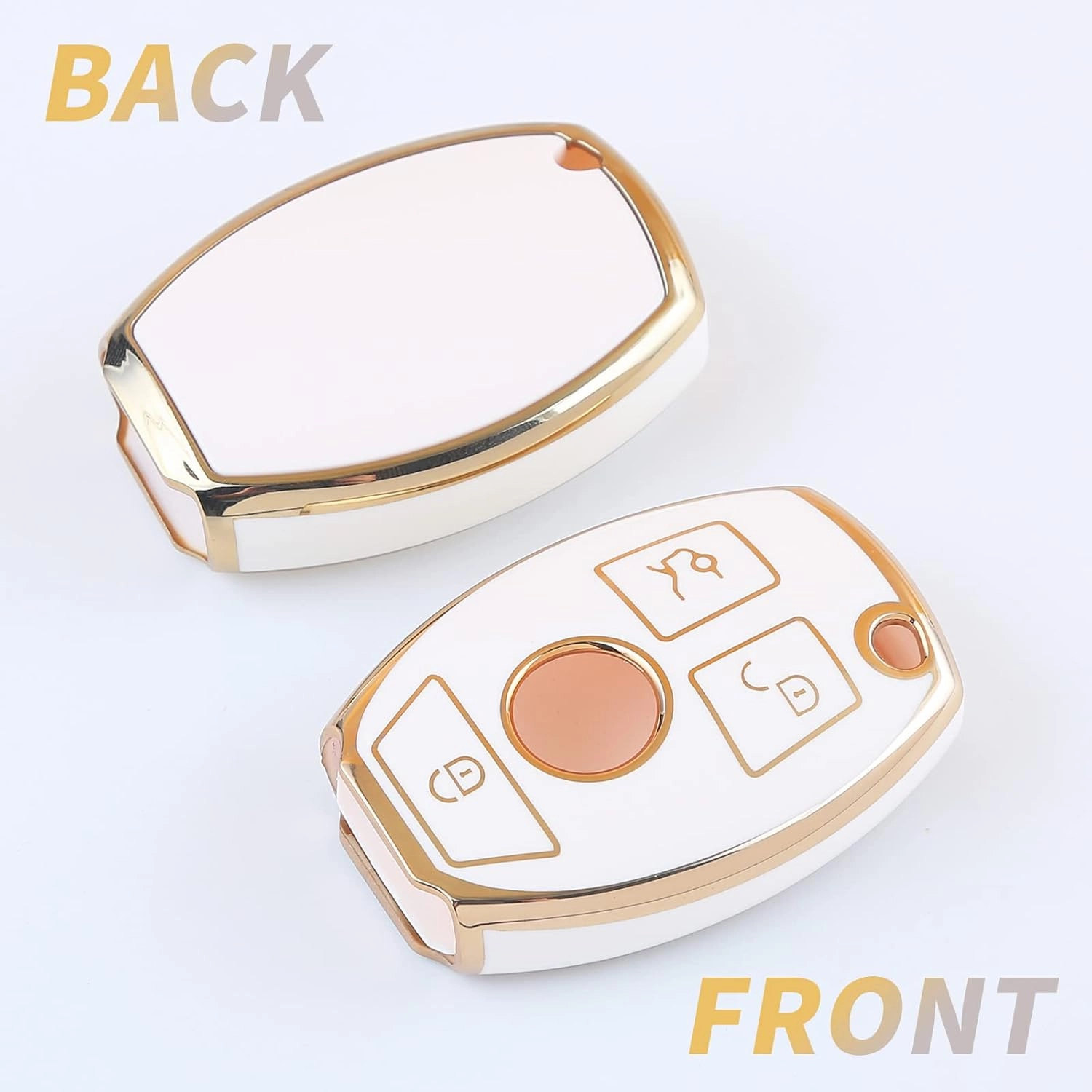 for Mercedes Benz Key Fob Cover GLA GLC GLE GLS GLK CLA CLS AMG C E G S M GL Soft TPU Key Shell Case