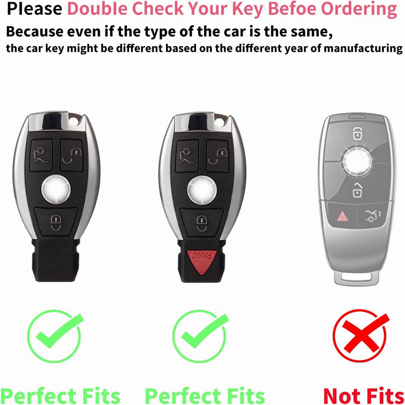 for Mercedes Benz Key Fob Cover GLA GLC GLE GLS GLK CLA CLS AMG C E G S M GL Soft TPU Key Shell Case